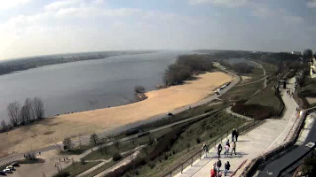 Widok na Wisłę Płock